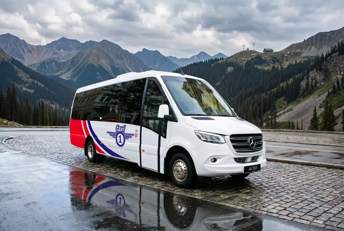 Taxi 1 minibuss for turbuss- og gruppetransport